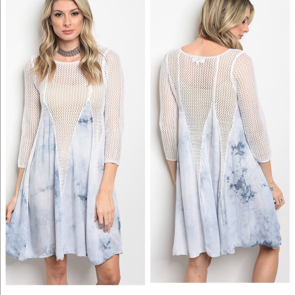 Tie Dye Coverup/Dress - Picture 1 of 2